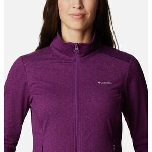 Columbia Women’s Parkview technical fleece jacket women’s sz Large color plum
